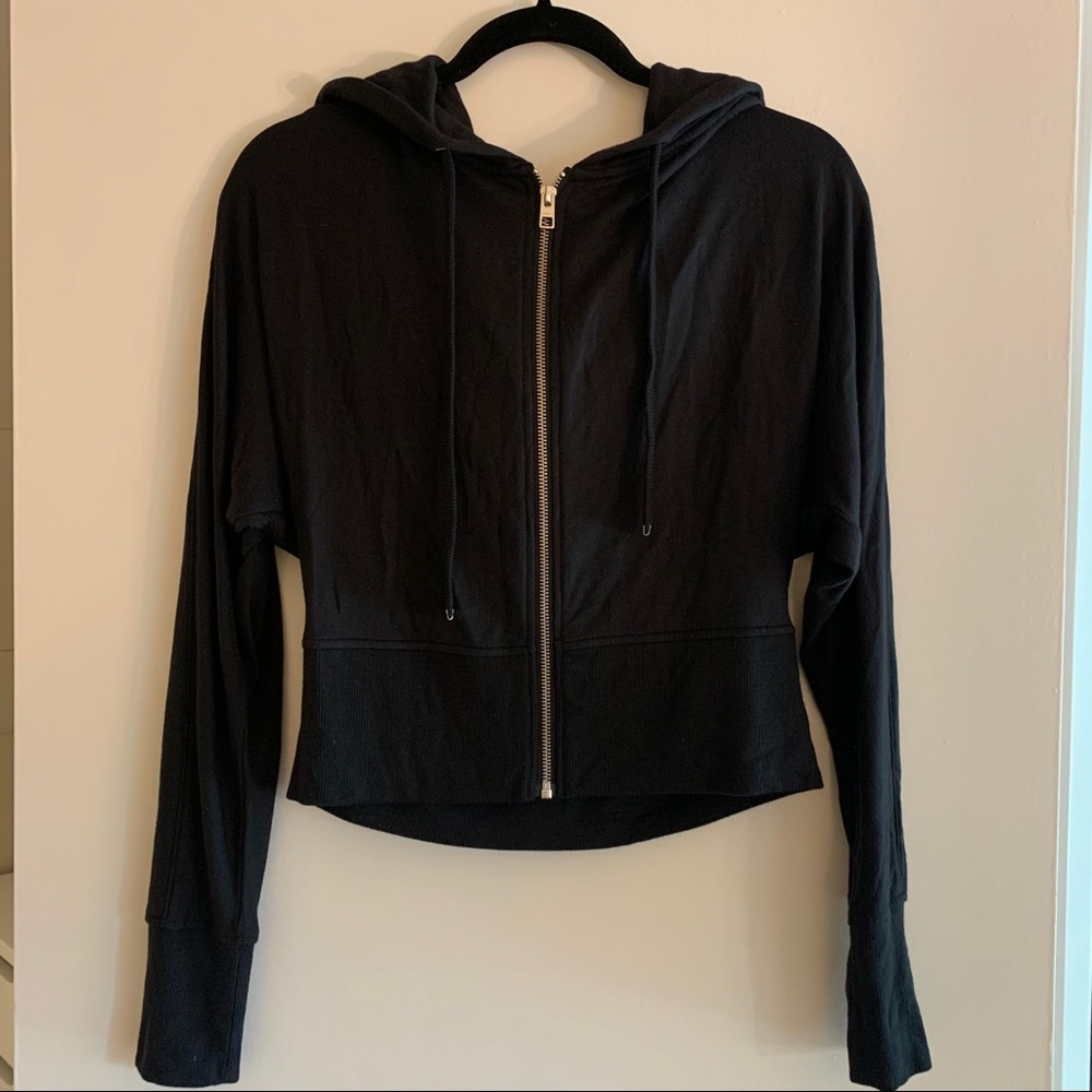 ATHLETA Cozy Cropped Zip-up